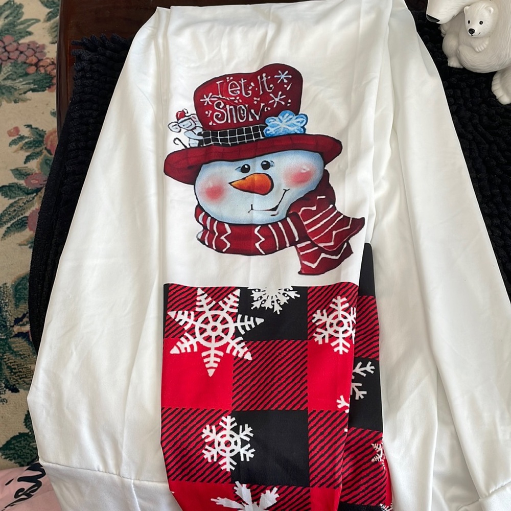 Women’s snowman leggings size 3xl